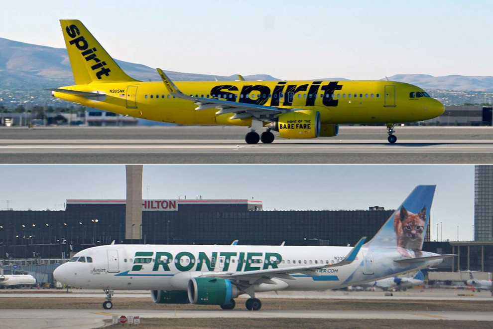 Frontier и Spirit Airlines проведут крупнейшее в авиаотрасли слияние на $6,6 млрд